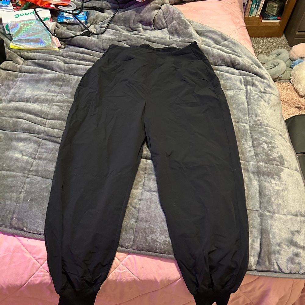 Kids Black Jogger Pants